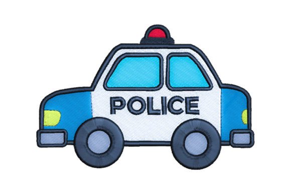 Police Car Embroidery Design Review