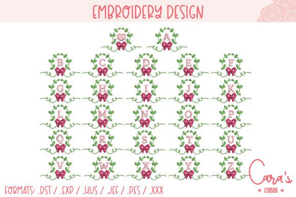 Small Wreath Alphabet Review
